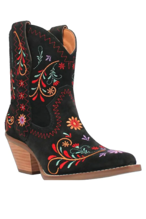 Bottes cowboy femme Daim Robuste - image principale - chic botte femme
