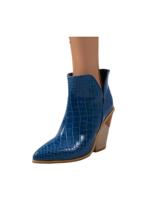 Bottes cowboy femme cuir élégante - image principale - chic botte femme