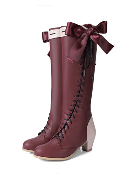 Bottes cuir femme marque italienne 36-40 - image descriptive2 - chic botte femme