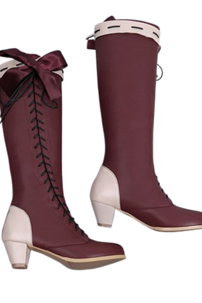 Bottes cuir femme marque italienne 42-45 - image descriptive2 - chic botte femme