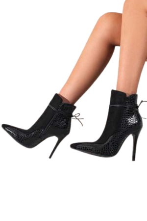 Bottes femme cuir italienne luxe 13-17 - image principale - chic botte femme