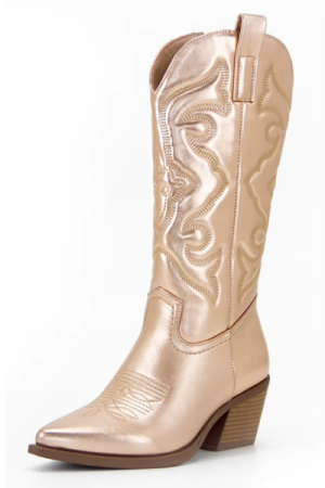 Or Bottes cowboy femme - image principale - chic botte femme