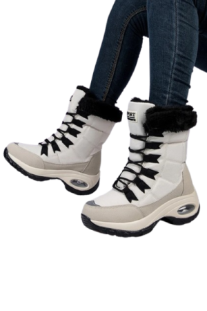 Bottes d'hiver blanc columbia femme - image principale - chic bottes femme