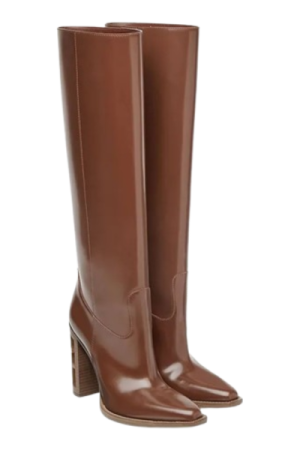 Bottes femme cuir Très souple - image principale - chic bottes femme