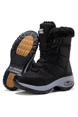 Bottes noir d'hiver columbia femme - image principale - chic bottes femme