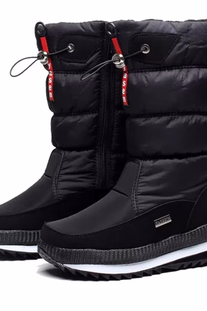 Bottes d'hiver imperméables, fourrure intérieure et plateforme antidérapante — vue principale