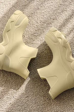 Bottes de pluie mi-hautes femme imperméables - semelle antidérapante — vue principale