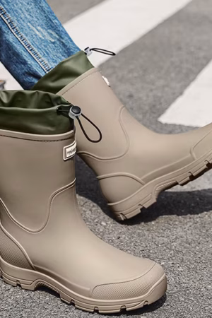 Bottes de pluie mi-mollet imperméables, antidérapantes — vue principale