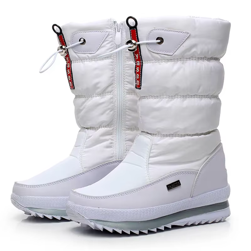 Bottes hiver mi-mollet imperméables femme count(title)% Bottes hiver mi-mollet imperméables femme — vue principale